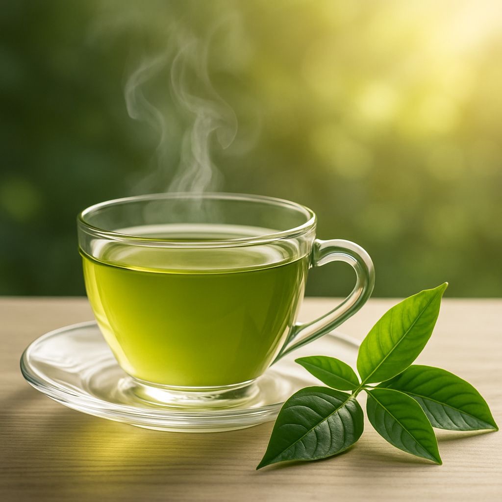 شاي أخضر